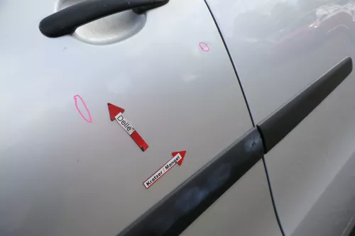 VW Polo 9N 9N3 Tür vorne links Fahrertür 2/3-Türer silber LA7W -ohne Anbauteile (171769)