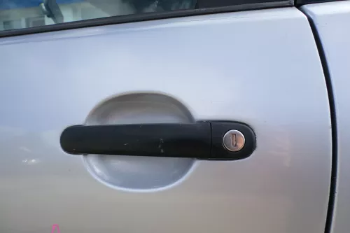 VW Polo 9N 9N3 Tür vorne links Fahrertür 2/3-Türer silber LA7W -ohne Anbauteile (171769)