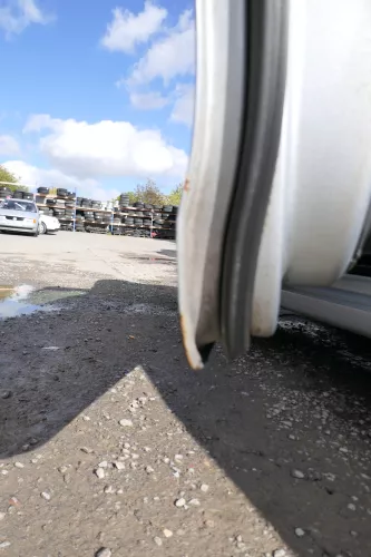 VW Polo 9N 9N3 Tür vorne links Fahrertür 2/3-Türer silber LA7W -ohne Anbauteile (171769)