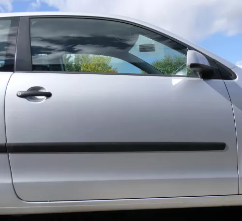VW Polo 9N 9N3 Tür vorne rechts Beifahrertür 2/3-Türer silber LA7W ohneAnbauteil