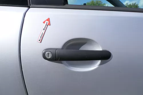 VW Polo 9N 9N3 Tür vorne rechts Beifahrertür 2/3-Türer silber LA7W ohneAnbauteil (171770)