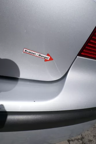 VW Polo 9N Fun Heckklappe Kofferraumklappe Klappe hinten silber LA7W metal (171771)