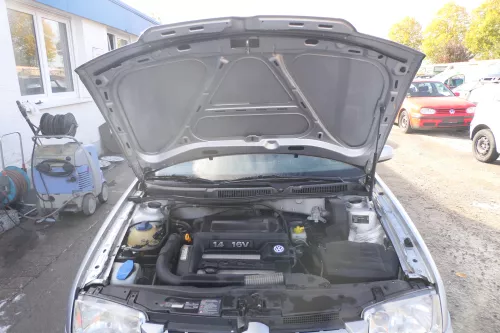 VW Bora Motorhaube Haube Klappe vorne silber LA7W grau (171782)