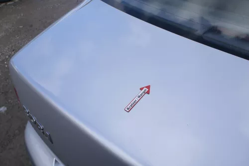 VW Bora Limousine Heckklappe Kofferraumklappe Klappe hinten grau silber LA7W (171788)