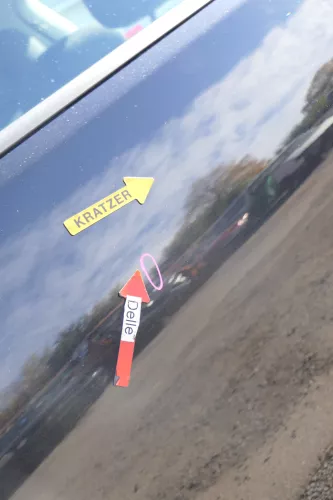 VW Polo 9N 9N3 Tür hinten links 4/5-Türer schwarz LC9Z - ohne Anbauteile (171824)