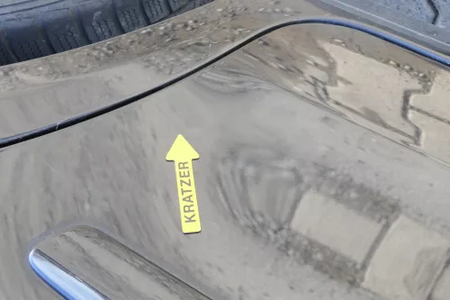 VW Polo 9N 9N3 Tür hinten links 4/5-Türer schwarz LC9Z - ohne Anbauteile (171824)