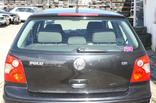 VW Polo 9N3 9N Heckklappe Kofferraumklappe Klappe schwarz LC9Z - Scheibe