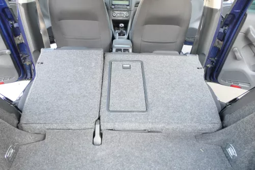 Golf 6 5K Sitz Sitze hinten Rückbank Rücksitzbank 3 Punkt Gurt Lehne OHNE-Kopfs (171894)