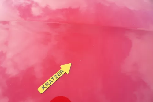 Skoda Fabia 6Y Motorhaube Klappe vorne rot LF3K vorn     (OHNEgrill!) (171940)