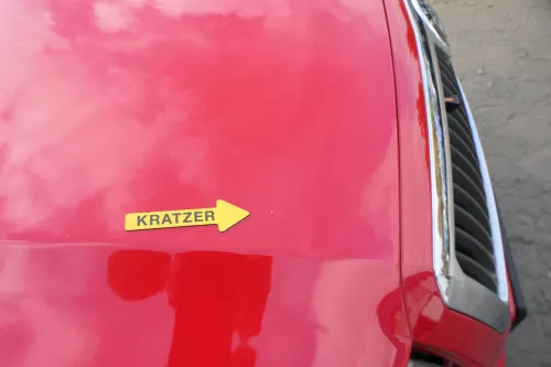 Skoda Fabia 6Y Motorhaube Klappe vorne rot LF3K vorn     (OHNEgrill!) (171940)