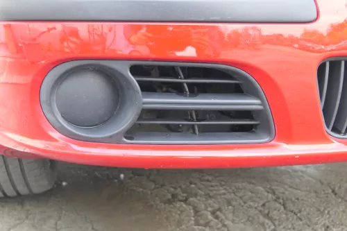 Skoda Fabia 6Y Stoßstange Stoßfänger vorne rot LF3K 2004-2008 - Facelift (171943)