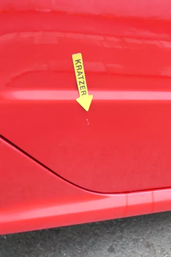 Skoda Fabia 6Y Limousine Schrägheck Tür hinten rechts rot LF3K (171946)