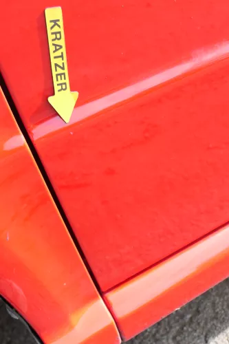 Fabia 6Y Kombi + Limousine Tür vorne links Fahrertür rot LF3K ohneAnbauteile (171948)