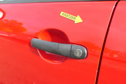 Fabia 6Y Kombi + Limousine Tür vorne links Fahrertür rot LF3K ohneAnbauteile (171948)