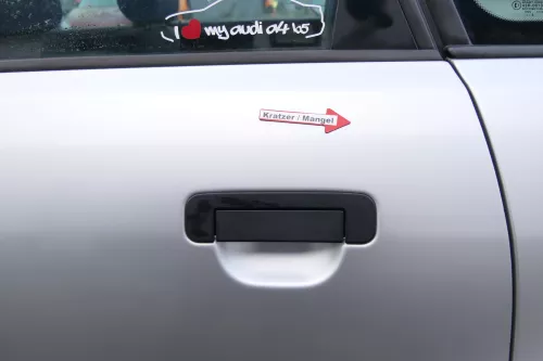 Audi A4 B5 Tür Türblatt hinten links grau LY7T Kombi Limo (171994)