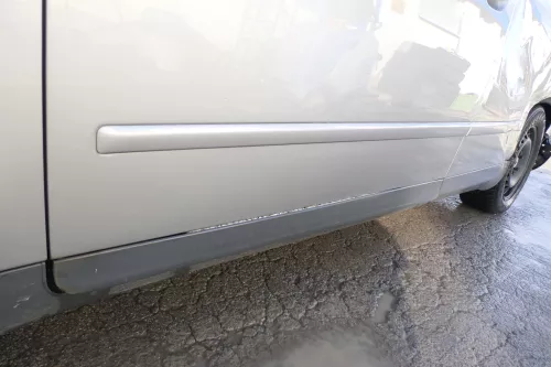 Audi A4 B6 8E nur Türblatt Tür vorne links Fahrertür grau LY7Q Kombi+Limo (172048)