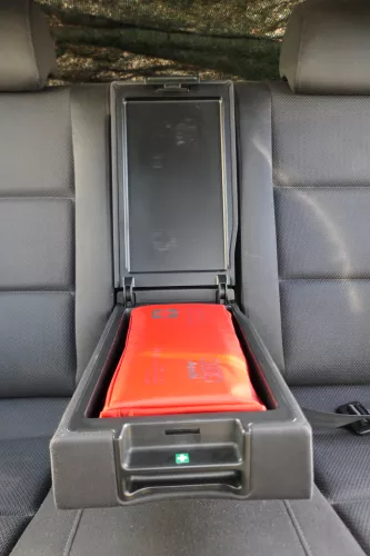 Audi A4 B6 B7 8E Limousine Sitz Rückbank Rücksitzbank hinten schwarz umklappbar (172060)