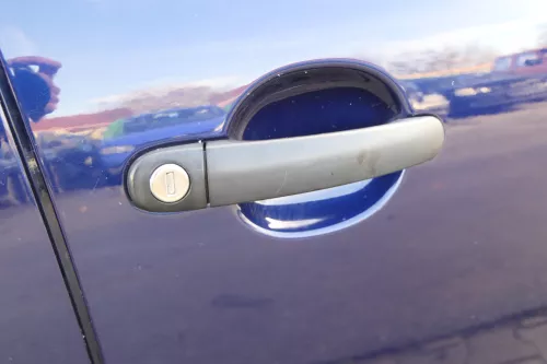 VW Polo 6R 6C Tür vorne rechts Beifahrertür 4/5-Türer blau LD5Q -ohne Anbauteile (172358)