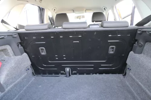 VW Polo 6R 6C Sitz Rückbank Sitzfläche Sitze 3 Punkt Gurt schwarz / titanschwarz (172382)