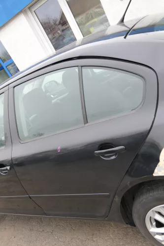 Skoda Octavia 1Z LIMOUSINE Tür hinten links schwarz LF9R (ohneAnbauteile) (172538)