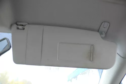 Skoda Octavia 1Z Sonnenblenden Sonnenblende grau rechts vorne beleuchtet