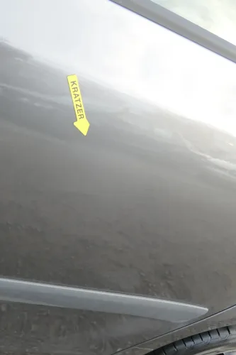Skoda Fabia 5J Kombi Tür hinten links grau titangrau 9795 - ohne Anbauteile (172607)