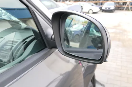 Fabia 5J elektrisch Spiegel Außenspiegel rechts mit Glas grau L9795 titangrau (172621)