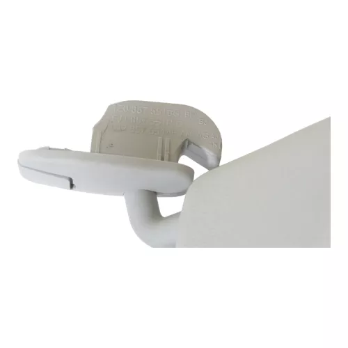 Skoda Fabia Roomster 5J Sonnenblenden Sonnenblende grau links vorne Spiegel 3T (172634)