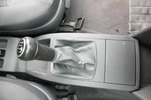 VW Polo 9N 9N3 Schaltknauf Schaltsack Schaltung Schaltknüppel 6Q1711113F QFJ (172681)
