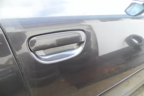 Audi A6 4B C5 Tür nur Türblatt vorne rechts Beifahrertür lila blau LZ4V (172693)