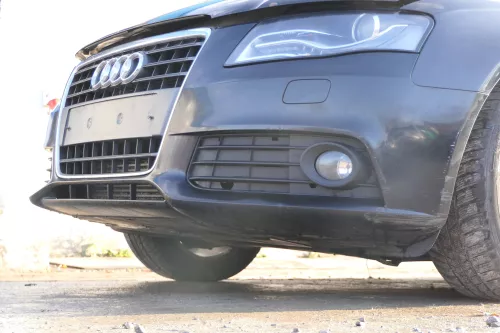 Audi A4 8K B8 Kombi Avant Stoßstange vorne mit Spoiler schwarz LY9B SWR + Grill (172726)