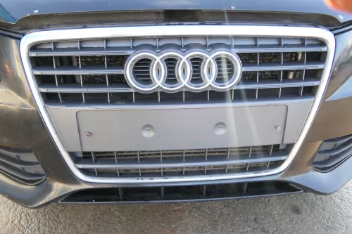 Audi A4 8K B8 Kombi Avant Stoßstange vorne mit Spoiler schwarz LY9B SWR + Grill (172726)