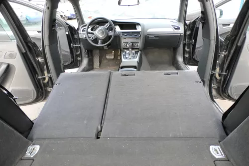 Audi A4 8K B8 Sitz Rückbank Rücksitzbank hinten 3-Punkt-Gurt schwarz soul Atrium (172755)