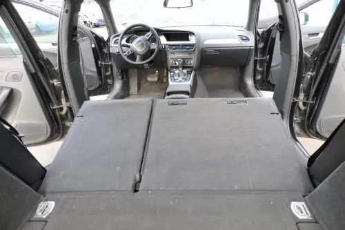 Audi A4 8K B8 Sitz Rückbank Rücksitzbank hinten 3-Punkt-Gurt schwarz soul Atrium (172755)