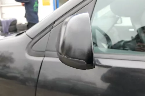 VW Polo 9N elektrischer Spiegel Außenspiegel links vorne schwarz LC9Z (172891)