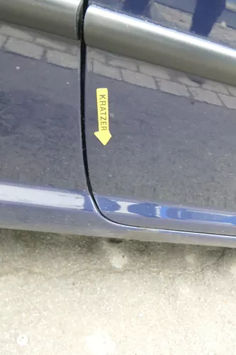 VW Golf 4 Tür vorne rechts Beifahrertür 2/3-Türer blau LA5G ohneAnbauteile (172905)