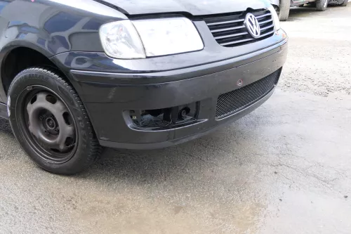 VW Polo 6N2 Stoßstange vorne Frontstoßstange Stoßfänger schwarz LC9Z (173146)