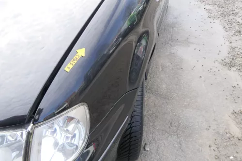 VW Polo 6N2 Kotflügel vorne links schwarz LC9Z (bis auf den Schweller) (173148)