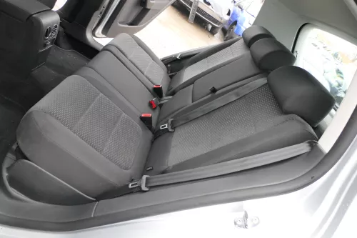 VW Golf 5M Plus Sitze Rückbank Rücksitzbank Lehne hinten schwarz(ohneKopfstützen (173187)