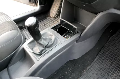 VW Polo 9N 9N3 Schaltknauf Schaltsack Schaltung 6Q1711113G United Leder schwarz