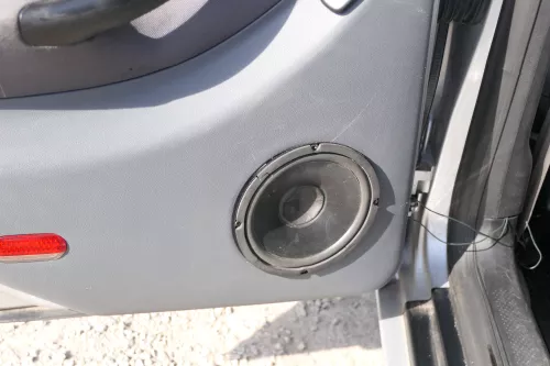 1x Seat Leon 1M Toledo Türverkleidung Verkleidung Tür hinten links grau Griff (173250)