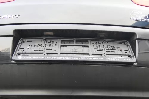 Seat Ibiza 6K Facelfit Stoßstange Heckstoßstange hinten schwarz LA9Y (173269)