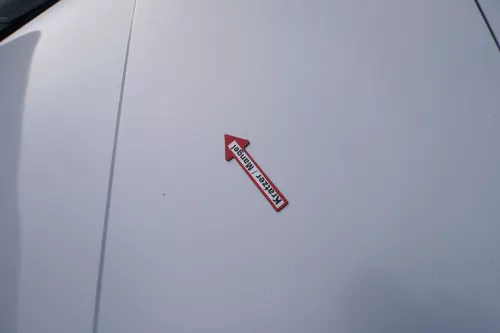 VW Golf 4 Motorhaube Haube Klappe vorne silber grau LB7Z satinsilber satin (173283)