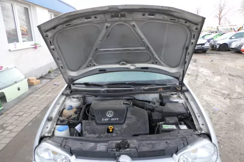 VW Golf 4 Motorhaube Haube Klappe vorne silber grau LB7Z satinsilber satin (173283)