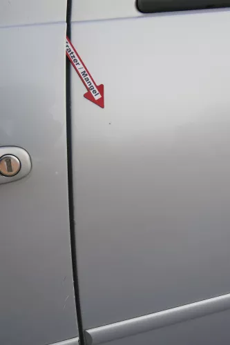 VW Golf 4 Limousine Tür hinten links silber grau LB7Z (KEINkombi) (173287)