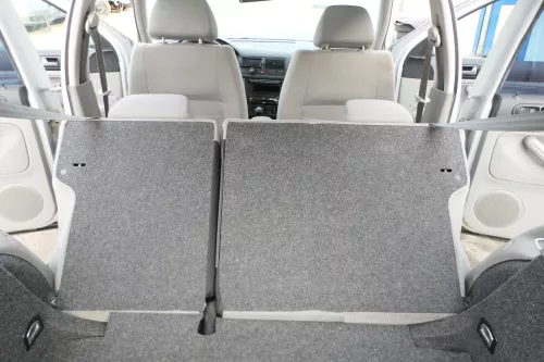 VW Golf 4 Limousine Sitz Rückbank Rücksitzbank hinten Sitze grau OHNE Kopf (173301)