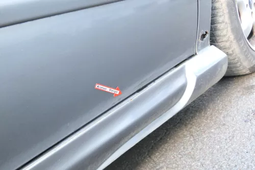 Seat Leon Toledo 1M Tür vorne rechts Beifahrertür silber grau LS7T (173323)