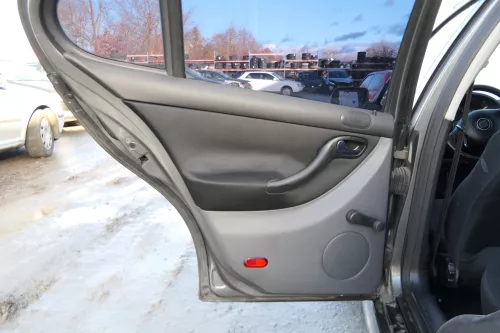 1x Leon 1M Toledo Türverkleidung Verkleidung Tür hinten links grau schwarz Griff