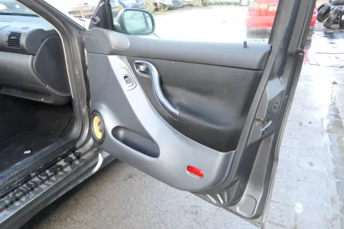 1x Leon 1M Toledo Türverkleidung Verkleidung Tür vorne rechts grau schwarz Griff (173330)
