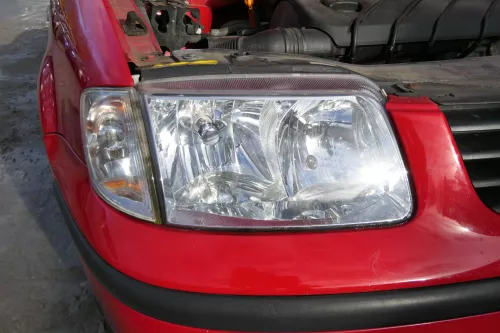 VW Polo 6N2 Scheinwerfer vorne rechts Beifahrerseite 6N1941017AA mit Blinker